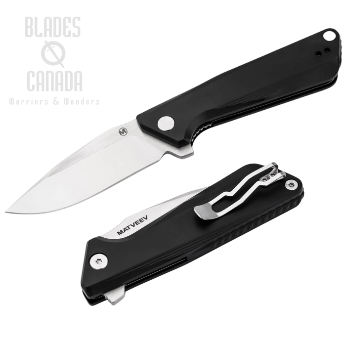 Boker Magnum MF.3 Flipper Folding Knife, 440B, Aluminium Black, 01BM0001 Boker Magnum MF.3 Flipper Folding Knife, 440B, Aluminium Black, 01BM0001