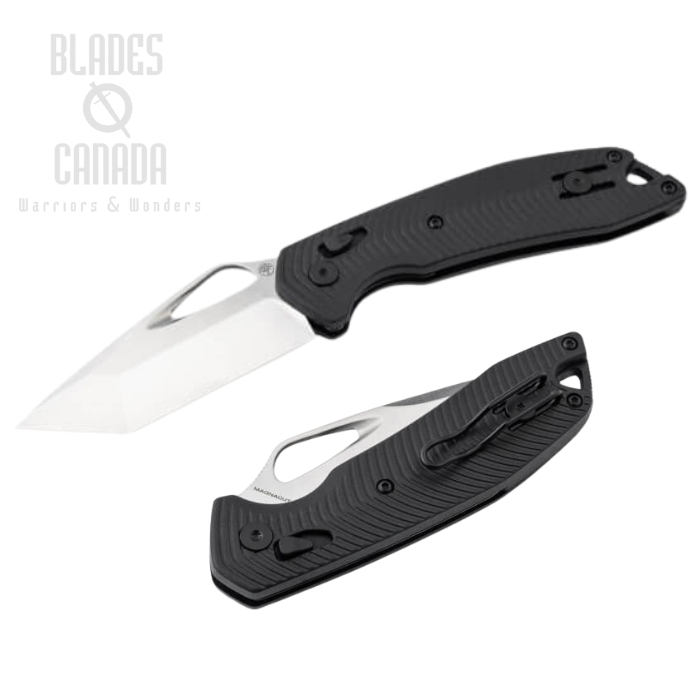 Boker EDK Crossbar Lock Folding Knife, Magnacut Satin, GFN Black, 110308