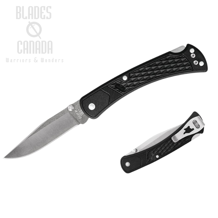 (image for) Buck Slim Hunter Select Folding Knife, 420HC Steel, GFN Black, BU0110BKS1