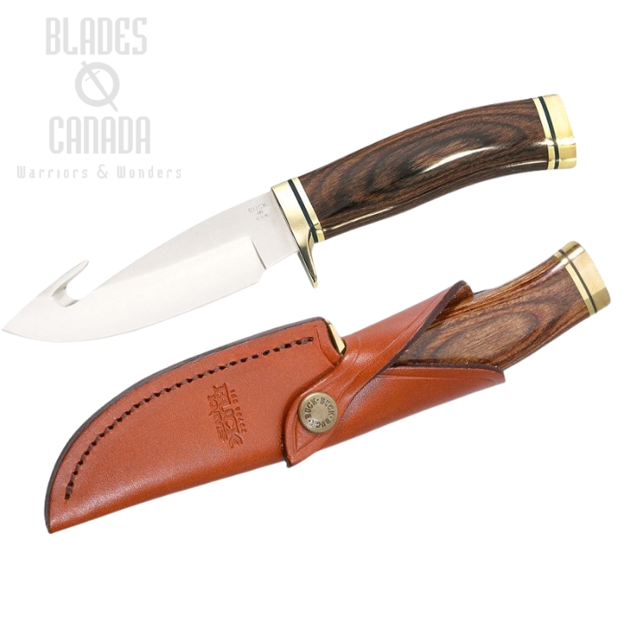 Buck Zipper Fixed Blade Knife, 420HC Steel, Leather Sheath, 0191BRG (image for) Buck Zipper Fixed Blade Knife, 420HC Steel, Leather Sheath, 0191BRG