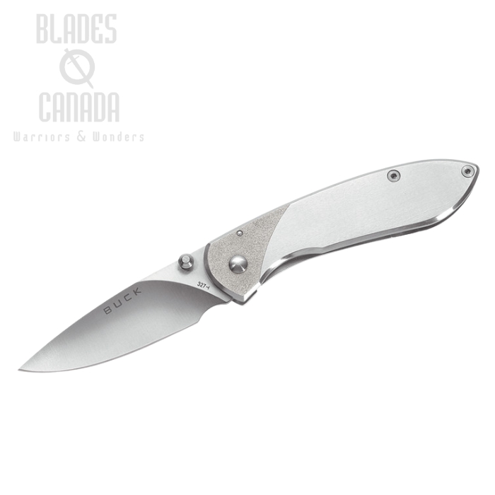 (image for) Buck Nobleman Framelock Folding Knife, 440 Stainless, 0327SSS