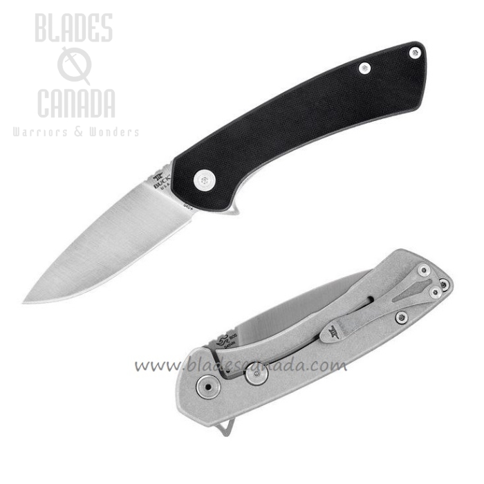 (image for) Buck Onset Framelock Flipper Knife, S45VN, G10 Black, 0040BKS