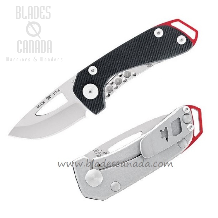 (image for) Buck Budgie Folding Knife, S35VN, G10 Black, 0417BKS