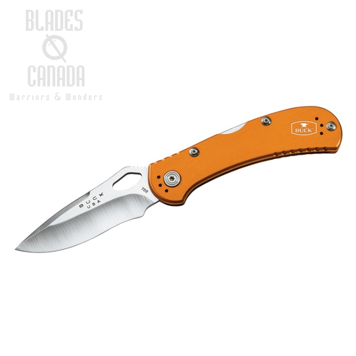 (image for) Buck Sptifire Folding Knife, 420HC Steel, Aluminum Orange, 0722ORS1
