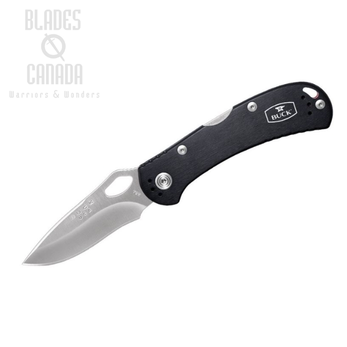 (image for) Buck Spitfire Folding Knife, 420HC Steel, Aluminum, BU0722BKS1