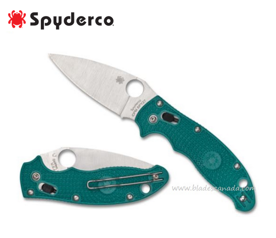 Spyderco Manix 2 Folding Knife, CPM SPY27, FRCP Blue, C101PCBL2