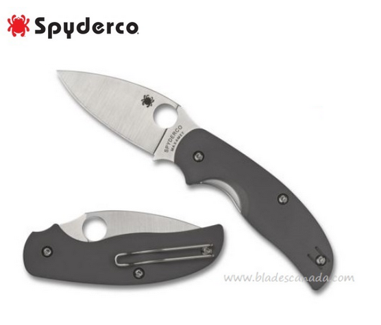Spyderco Sage 1 Folding Knife, Maxamet Steel, G10 Cool Grey, C123GPGY