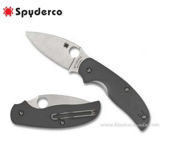 Spyderco Sage 1 Folding Knife, Maxamet Steel, G10 Cool Grey, C123GPGY - Click Image to Close