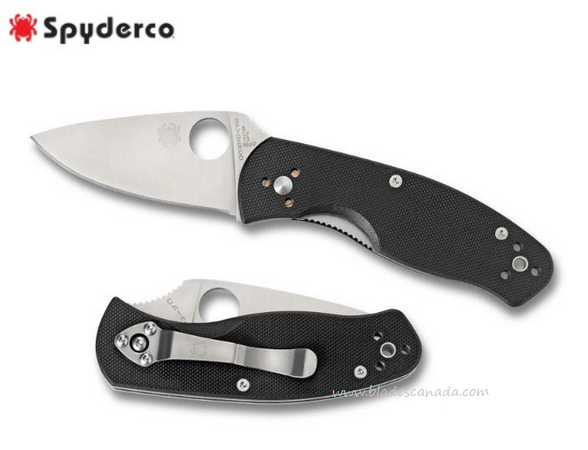 Spyderco Persistence Folding Knife, G10 Black, C136GP