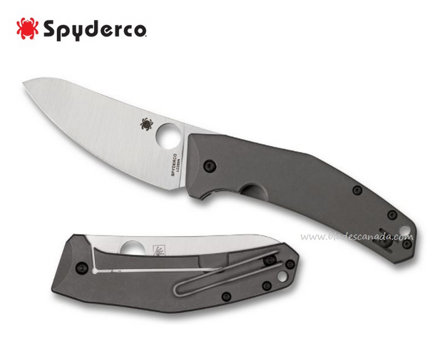 Spyderco SpydieChef Framelock Folding Knife, LC200-N, Titanium, C211TIP