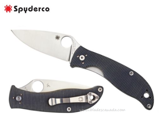Spyderco Polestar Folding Knife, CTS BD1, G10 Grey, C220GPGY