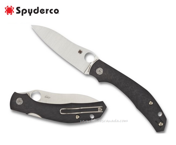 Spyderco Kapara Compression Lock Folding Knife, S30V, CF, C241CF
