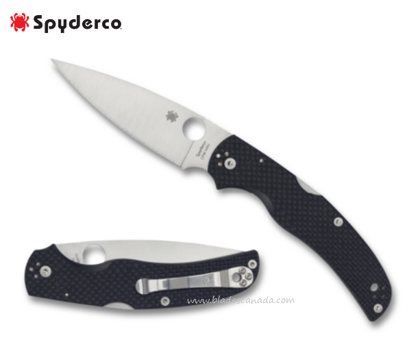 Spyderco Sprint Run Native Chief Folding Knife, S90V, Carbon Fiber, C244CF90VP