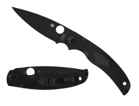 Spyderco Native Chief Folding Knife, CTS BD1N Black, FRN Black, C244PBBK