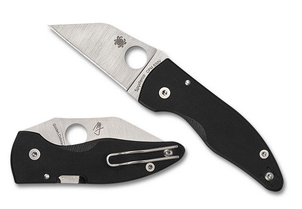 Spyderco MicroJimbo Folding Knife, CPM S30V, G10 Black, C264GP