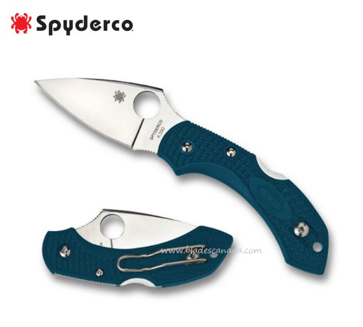 Spyderco Dragonfly 2 Folding Knife, K390, FRN Blue, C28FP2K390