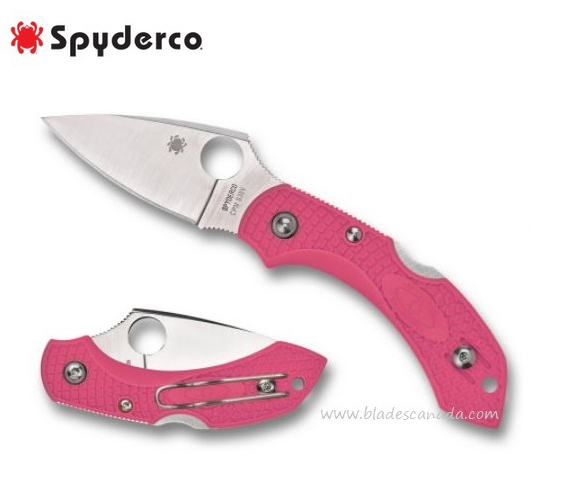 Spyderco Dragonfly 2 Folding Knife, CPM S30V, FRN Pink, C28FPNS30V2 - Click Image to Close