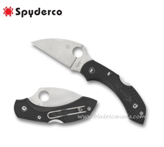 Spyderco Dragonfly 2 Folding Knife, VG10 Wharncliffe Blade, FRN Black, C28FPWCBK2 - Click Image to Close