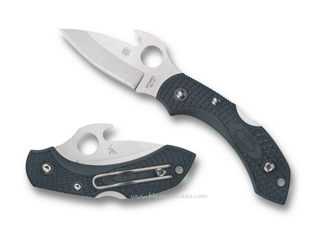 Spyderco Dragonfly 2 Folding Knife, VG10, FRN Black, "Wave" Opening, C28PGYW2 - Click Image to Close