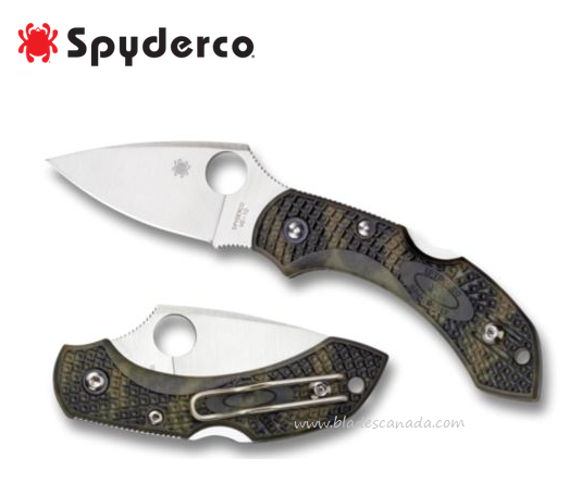 Spyderco Dragonfly 2 Folding Knife, VG10, FRN Zome Green, C28ZFGR2 - Click Image to Close