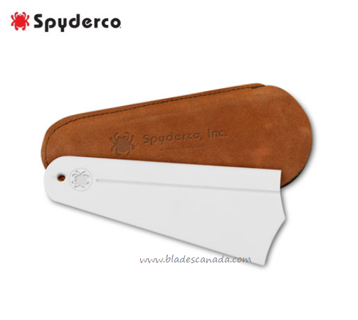 Spyderco Golden Stone Sharpener, Ceramic, Fine Grit, C308F - Click Image to Close