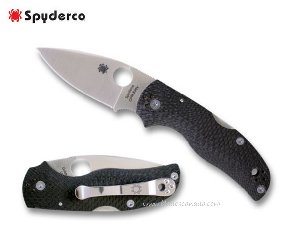 Spyderco Native 5 Back Lock Folding Knife, S90V, Carbon Fiber, C41CFFP5