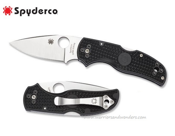 Spyderco Native 5 Folding Knife, CPM-S30V, FRN Black, C41PBK5 - Click Image to Close