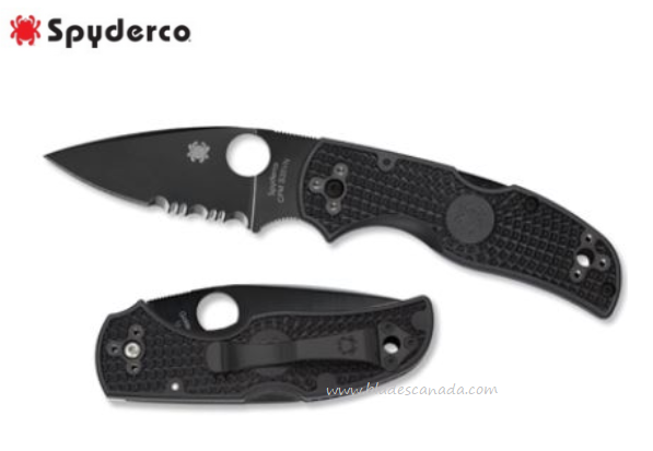 Spyderco Native 5 Folding Knife, CPM S30VN, FRN Black, C41PSBBK5 - Click Image to Close