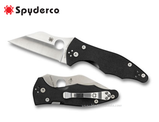 Spyderco Yojimbo 2 Compression Lock Folding Knife, S30V, G10 Black, C85GP2 - Click Image to Close