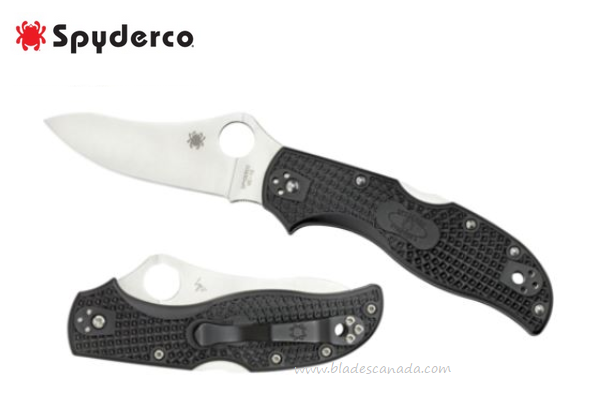 Spyderco Stretch 2 Folding Knife, VG10, FRN Black, C90PBK2