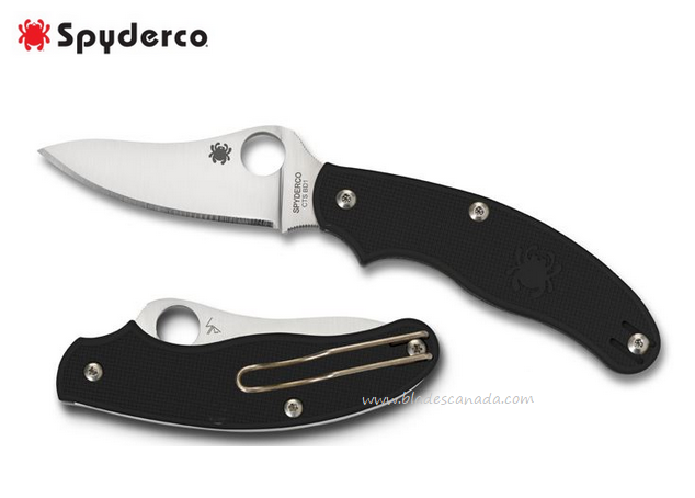 Spyderco UK Penknife, CTS BD1N, FRN Black, C94PBK3