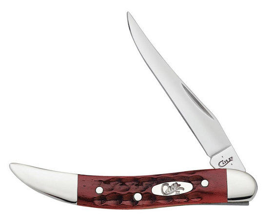 Case Small Texas Toothpick Slipjoint Folding Knife, Stainless, Old Red Bone, 00792
