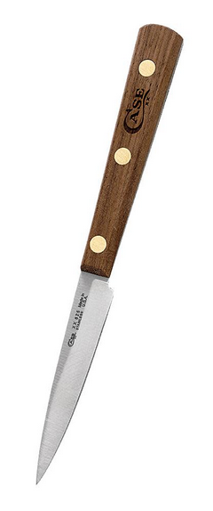 Case Pairing Kitchen Knife, Stainless Spear 3", Walnut Handle, 07319