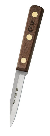 Case Pairing Kitchen Knife, Stainless Clip 3", Walnut Handle, 07320