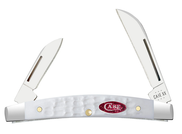 Case Small Congress Slipjoint Folding Knife, Stainless, Synthetic White, 60198