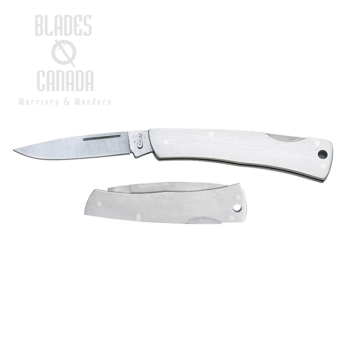Case Executive Lockback Folding Knife, Stainless Steel, 00004
