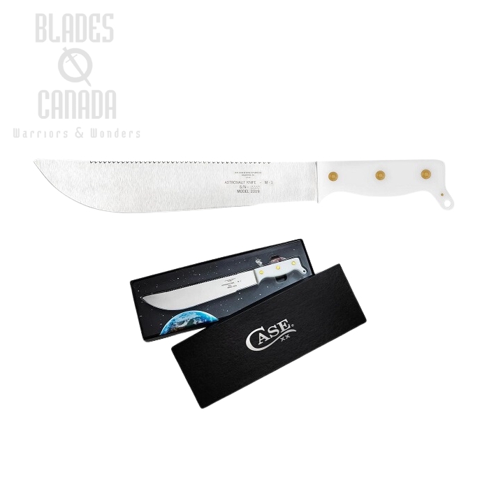 Case Astronaut Knife M-1 Fixed Blade Knife, Stainless Steel, 12019