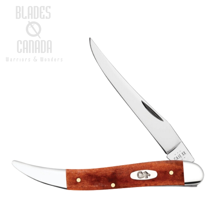 Case Medium Texas Toothpick Slipjoint Folding Knife, Stainless, Chestnut Bone, 28910