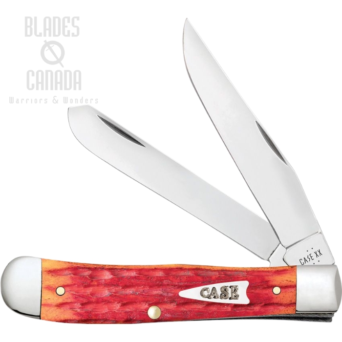 Case Kinfolks Jig Slipjoint Knife, Tru-Sharp Stainless, Indian Paint Brush Bone, 42320
