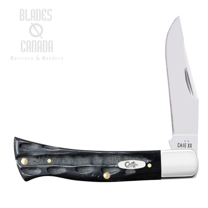 (image for) Case Axe Handle Slipjoint Folding Knife, Tru-Sharp Stainless, Buffalo Horn Jig, 65034