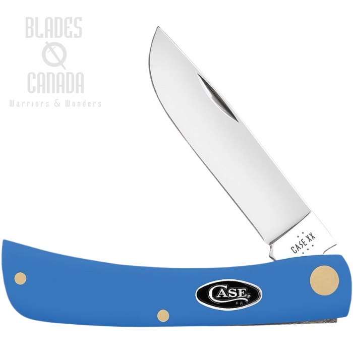Case Sod Buster Jr Slipjoint Knife, Tru-Sharp Stainless, Smooth Blue Synthetic, 68905 Case Sod Buster Jr Slipjoint Knife, Tru-Sharp Stainless, Smooth Blue Synthetic, 68905