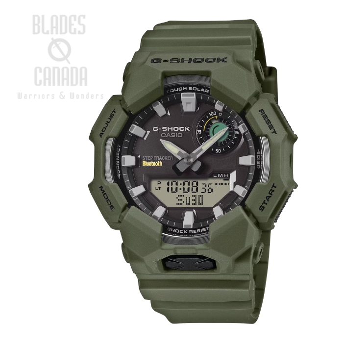 Casio G-Shock GA-B010-3A Watch - OD Green (image for) Casio G-Shock GA-B010-3A Watch - OD Green