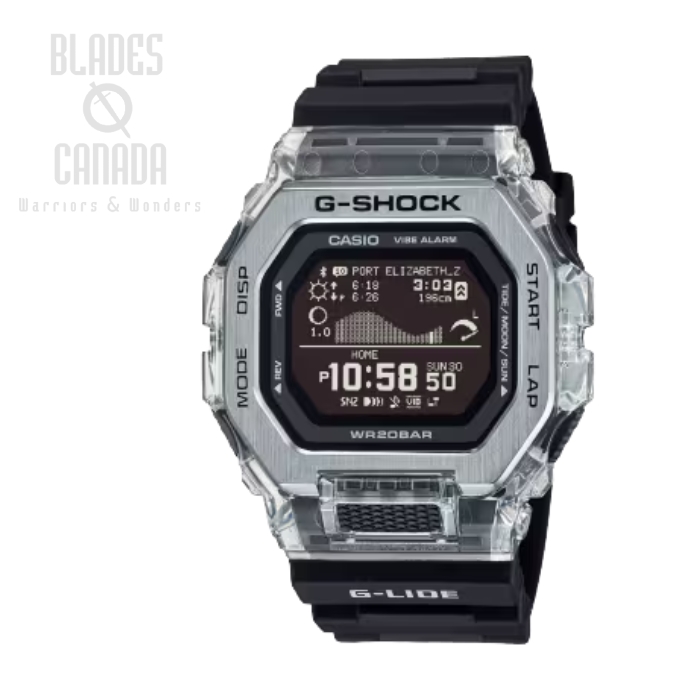 G-Shock GBX100S-1 Watch, Resin Black