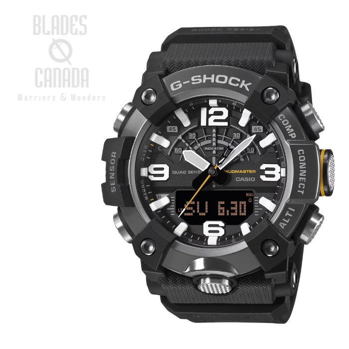(image for) Casio G-Shock GG-B100XMB-1A Watch - Stainless/Carbon Fiber