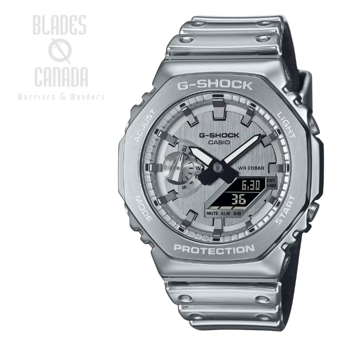 (image for) Casio G-Shock GM-2100YM-8A Watch - Silver