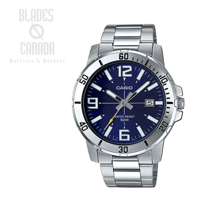 Casio MTP-VD01D-2BV Watch, Stainless Steel