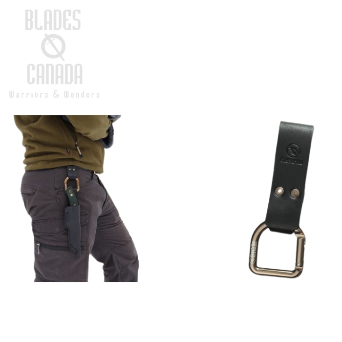 Casstrom No.3 Dangler Sheath Extension, Black Belt Loop, CI10102 (image for) Casstrom No.3 Dangler Sheath Extension, Black Belt Loop, CI10102