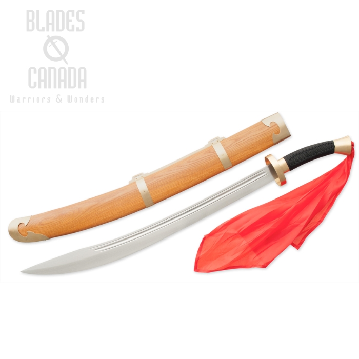 Hanwei Oxtail Dao Sword, High Carbon Steel, SH1011 (image for) Hanwei Oxtail Dao Sword, High Carbon Steel, SH1011