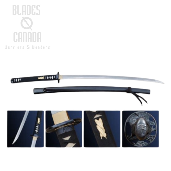 Hanwei Raptor Katana Nanbokucho Zukuri, 5160 Steel, SH2416 (image for) Hanwei Raptor Katana Nanbokucho Zukuri, 5160 Steel, SH2416