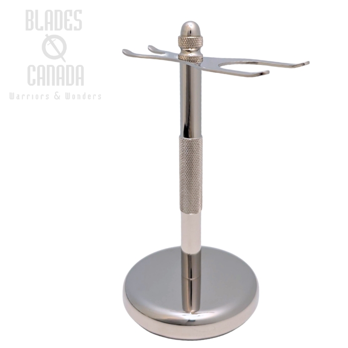 Col. Conk Shaving Stand For Standard Shaving Brush & Double Edge Razor, Chrome, 775 (image for) Col. Conk Shaving Stand For Standard Shaving Brush & Double Edge Razor, Chrome, 775